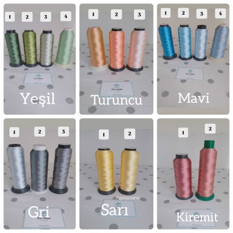 Asya Model Yakası Nakışlı Tulum