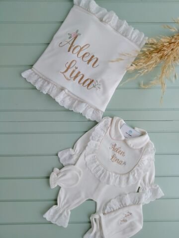 Fistolu 5li Set Bej