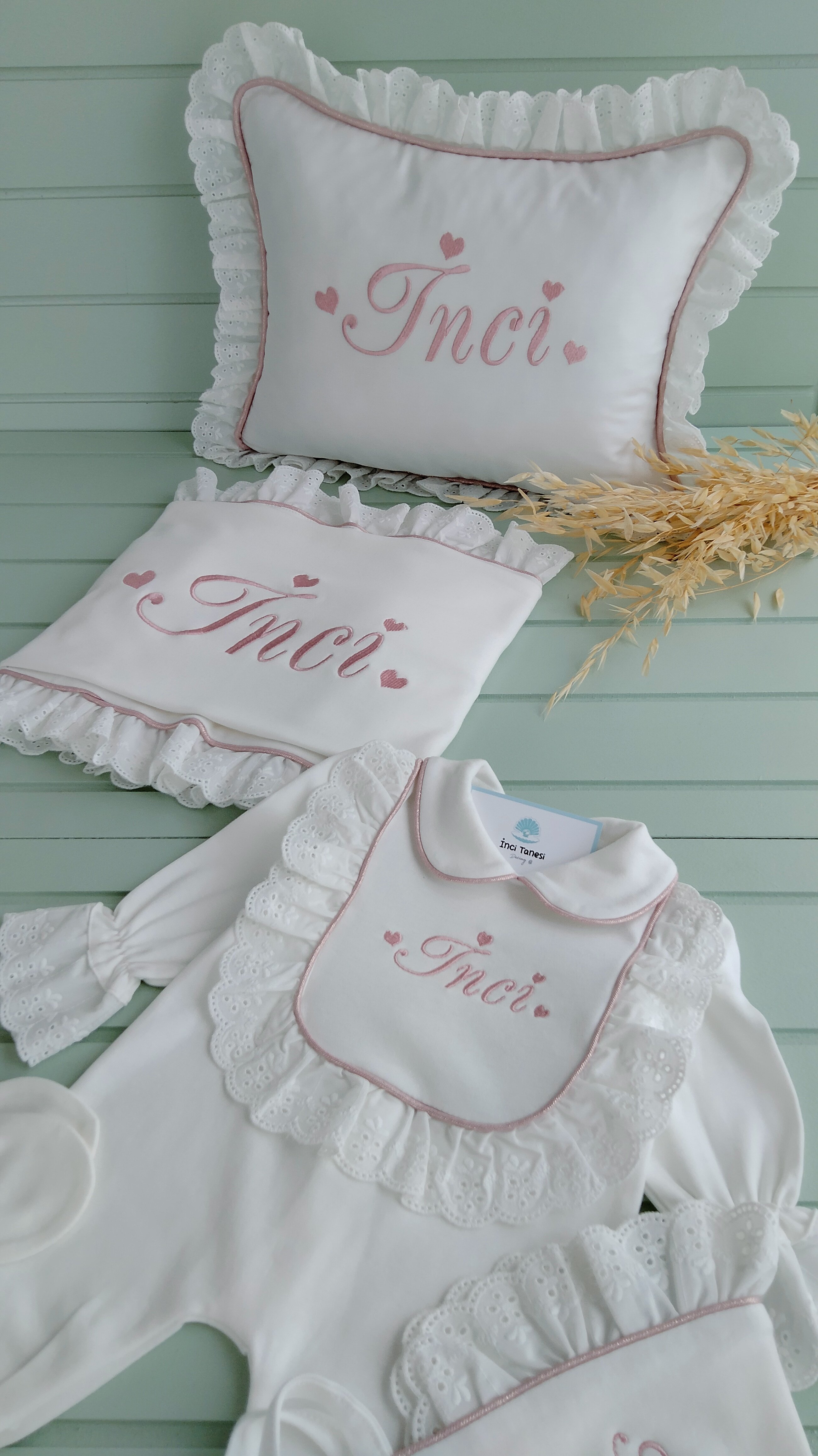 Fistolu 5 li Set Pudra Pembe