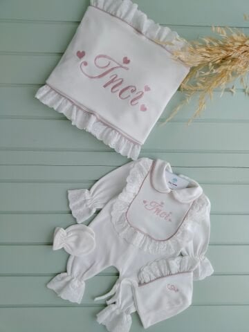 Fistolu 5 li Set Pudra Pembe